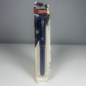 Vintage Sheaffer GEMTONES Blue refillable Pen New Old Stock - Read